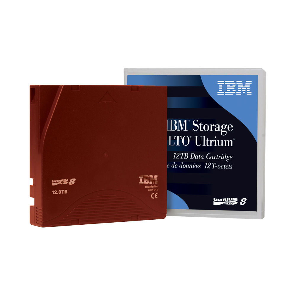 IBM LTO 8 ULTRIUM CARTRIDGE - 12/30 TB