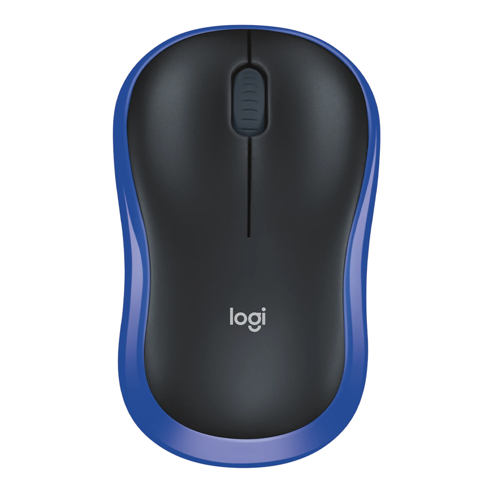 LOGITECH M185 WIRELESS MOUSE - BLUE (910-002236)