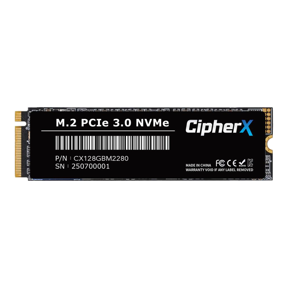 CIPHERX PRO 330 128GB M.2 2280 NVME SSD (CX128GBM2280)