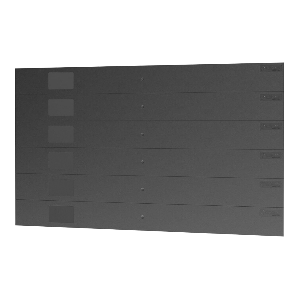 EZIBLANK 6U 19" BLANKING PANEL