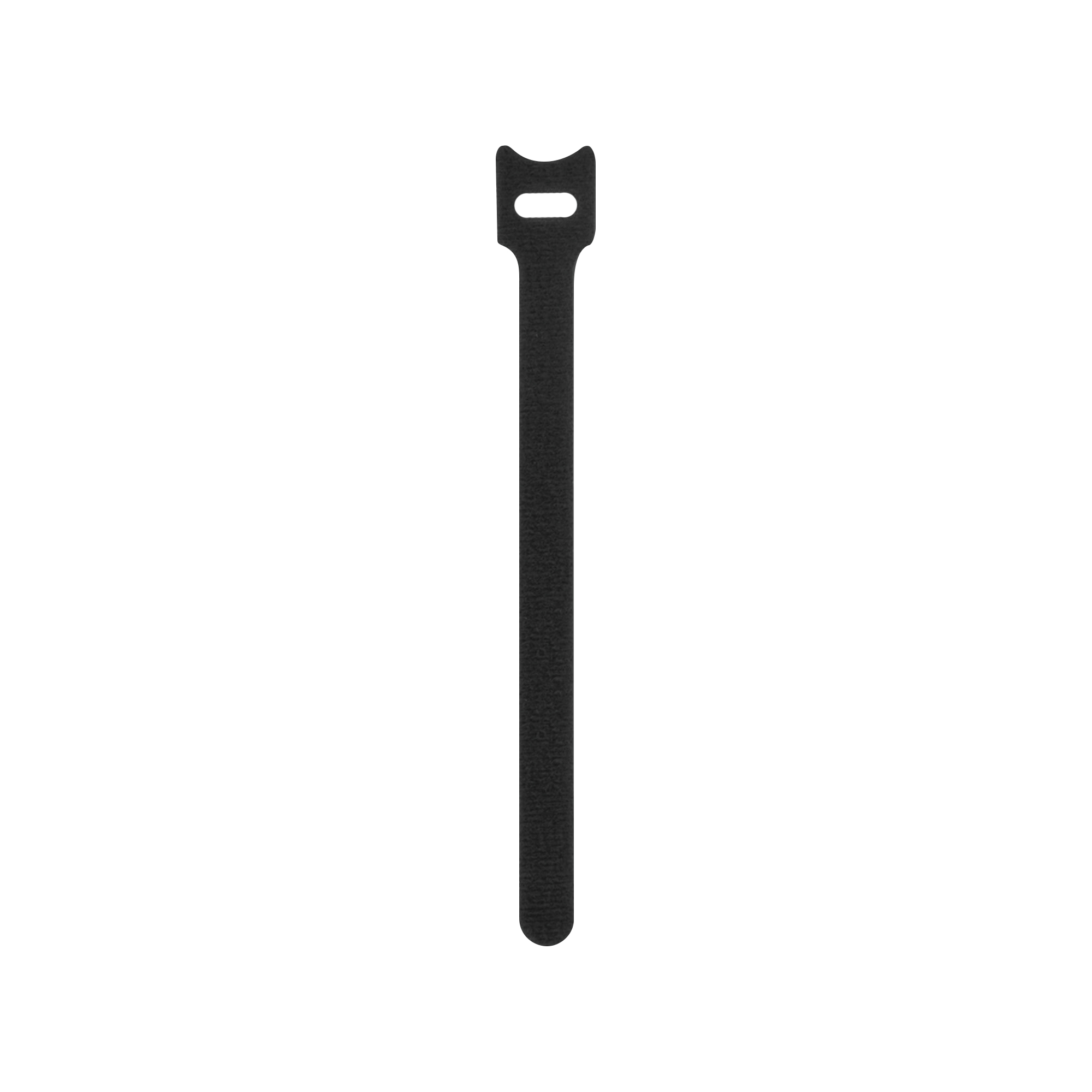 HOOK&LOOP WRAP STRAP 12X200MM BLACK(1PKT OF 100)