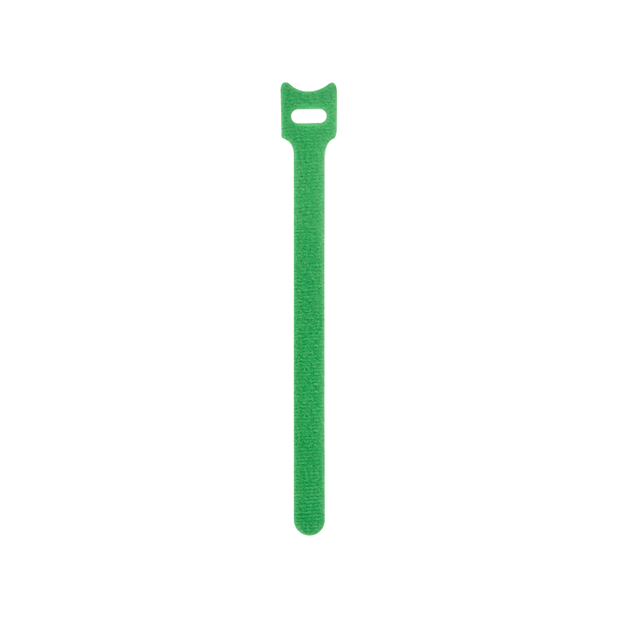 HOOK&LOOP WRAP STRAP 12X200MM GREEN(1PKT OF 100)