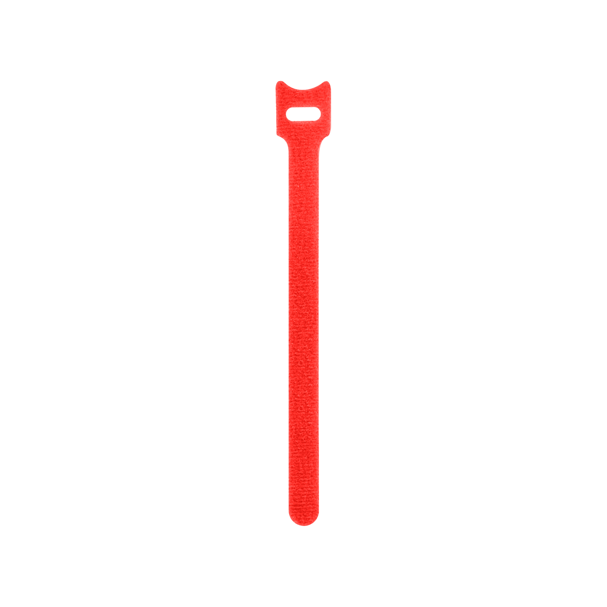 HOOK&LOOP WRAP STRAP 12X200 RED(1PKT OF 100)