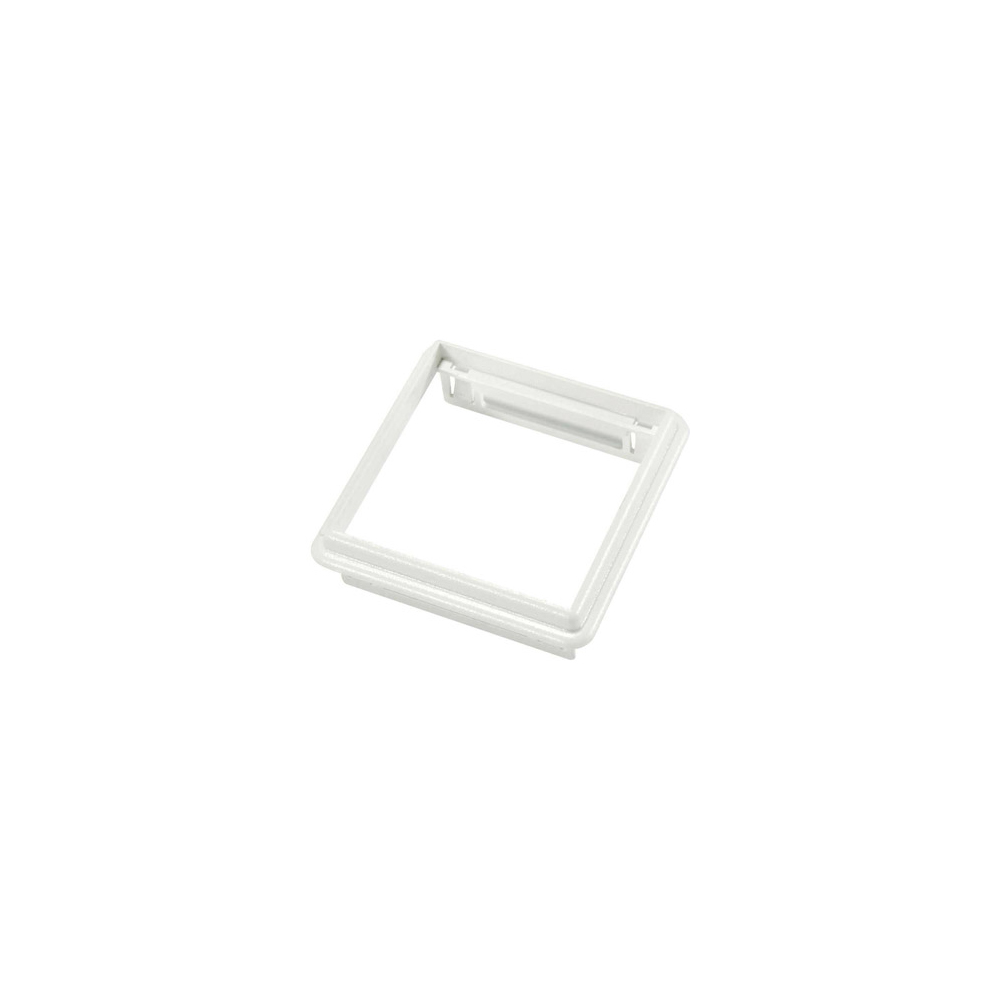MOLEX 17-0232-02 EUROMOD SNAP-IN ADAPTER COLLAR - 50×50 WHITE