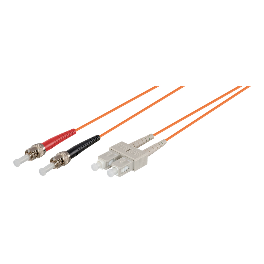 5M FIBRE PATCH LEAD DUP MM(50/125) OM2 SC/ST