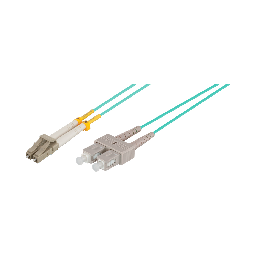 5M FIBRE PATCH LEAD DUP MM(50/125) OM3 LC/SC