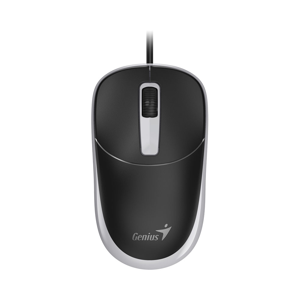 GENIUS DX-123 CLASSIC USB-C OPTICAL MOUSE  BLK+GRY