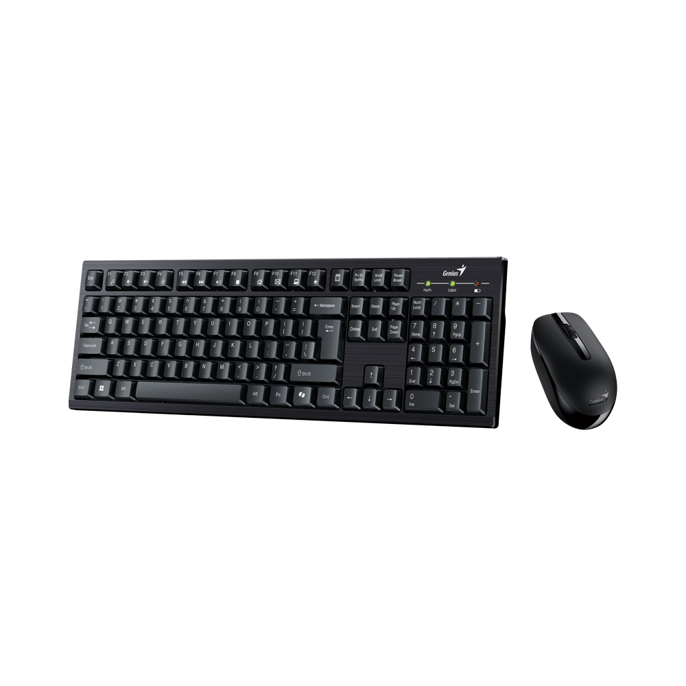 GENIUS 2.4HZ WIRELESS KEYBOARD AND MOUSE COMBO