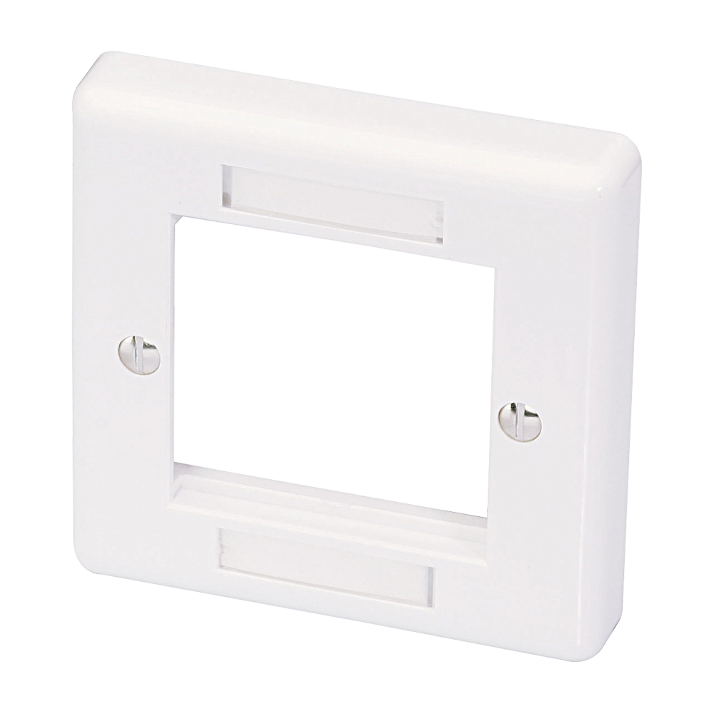 LINDY SINGLE FACE PLATE 86X86MM (60541)
