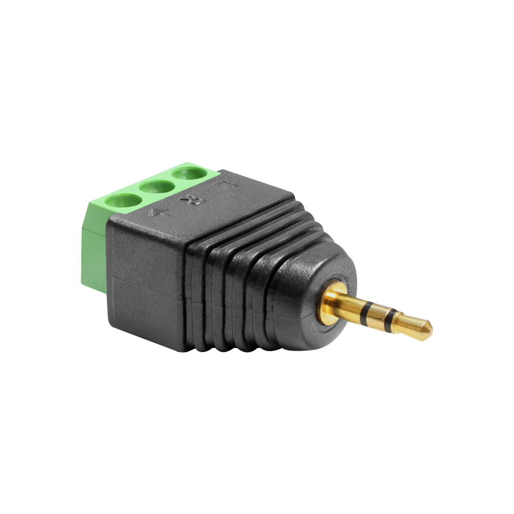 DELOCK 2.5MM STEREO JACK M TERMINAL BLOCK (65420)