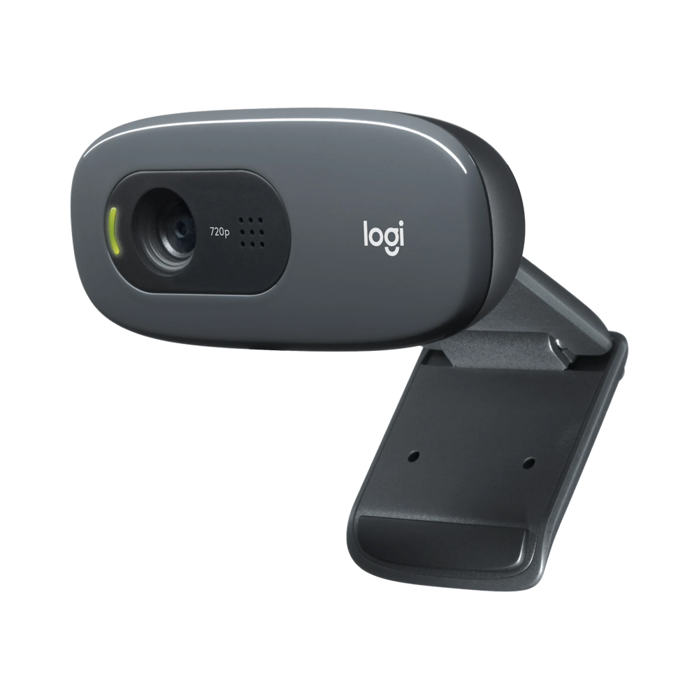LOGITECH C270 HD 720P WEBCAM, MONO NOICE REDUCING