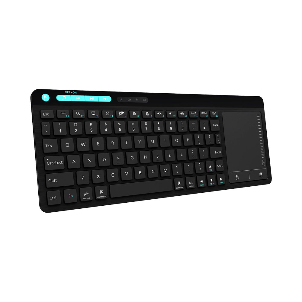ZOWEETEK  WIRELESS KEYBOARD WITH TOUCHPAD